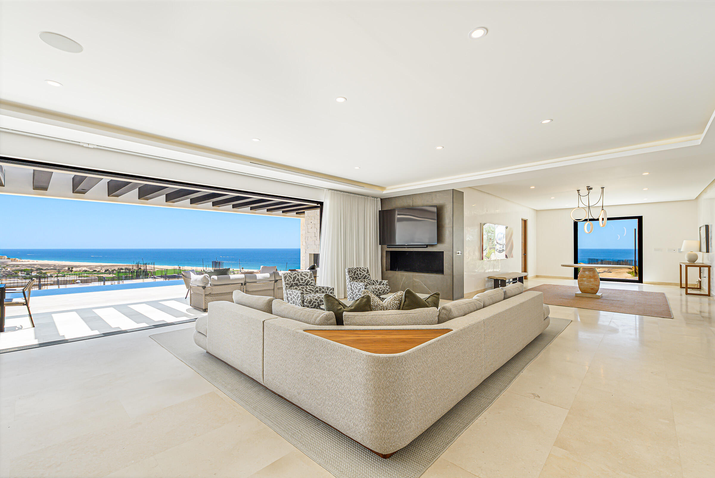 Quivira Copala Perched atop the hills of Quivira Los Cabos, Villa 43 is a stunning custom residence blending luxury, privacy, and sweeping Pacific Ocean and golf course for sale
