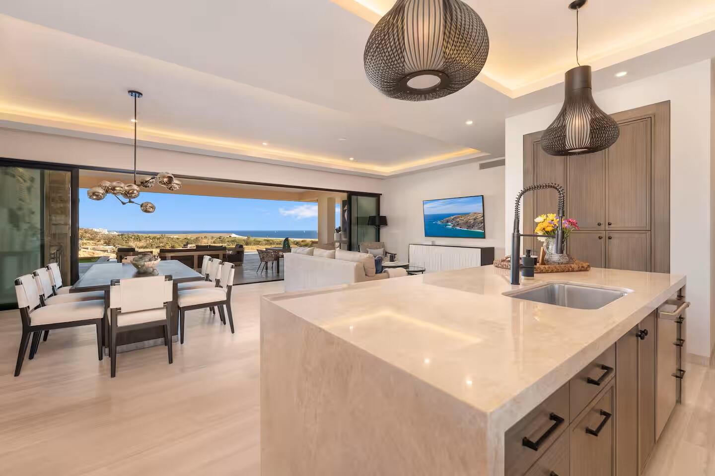 Quivira Alvar Modern 4-Bedroom, 4.5-bathroom Luxury Condo with Panoramic Ocean for sale