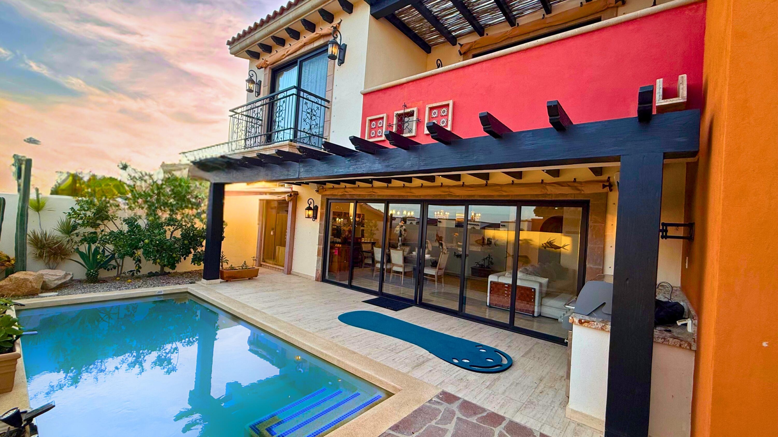 Quivira Copala Perched atop the hills of Quivira Los Cabos, Villa 43 is a stunning custom residence blending luxury, privacy, and sweeping Pacific Ocean and golf course – Copala 4 Bed Bonus Room Pool, Pacific, Pacific, BS