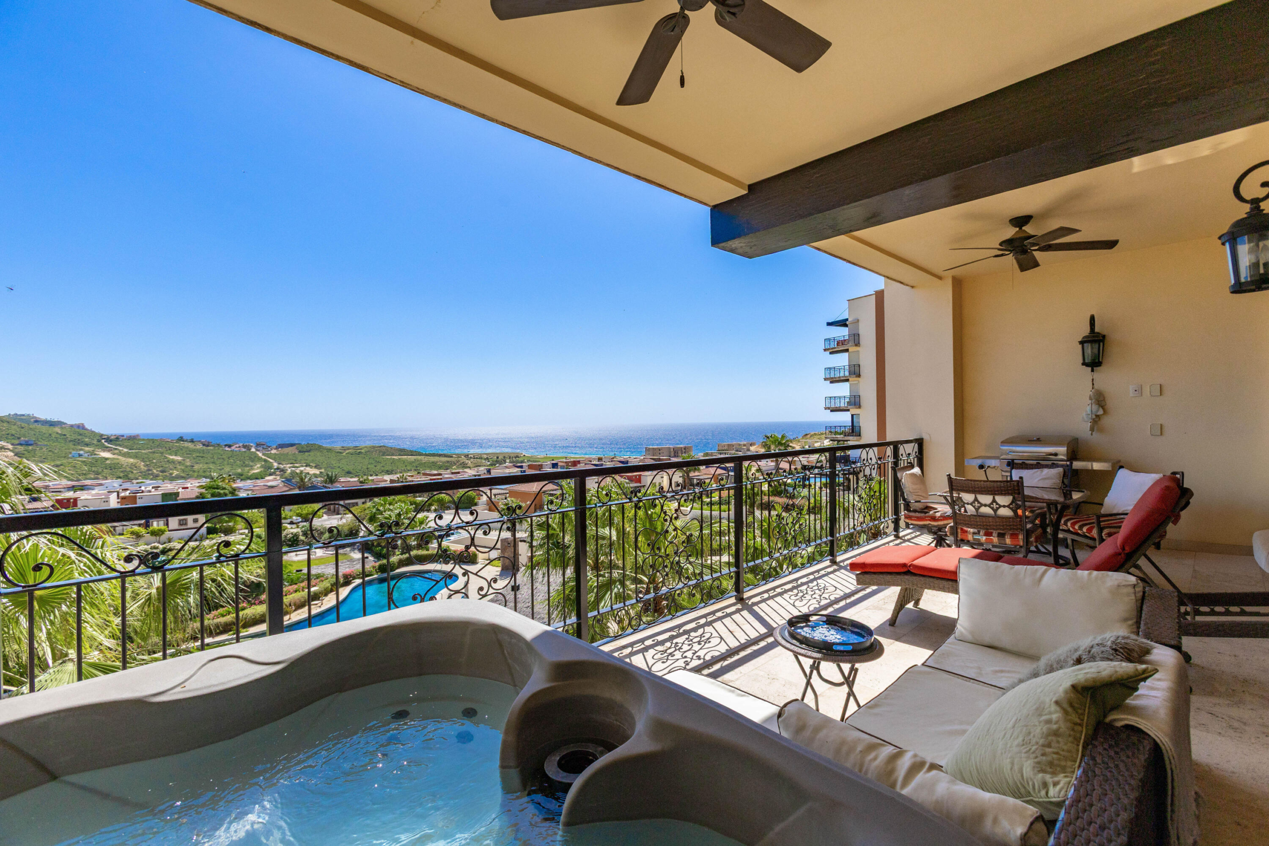 Quivira Copala Welcome to your ideal condo in the exclusive Copala community, part of the Quivira resort in Cabo San Lucas. This two-bedroom, two-bathroom home offers stunning, unobstructed for sale