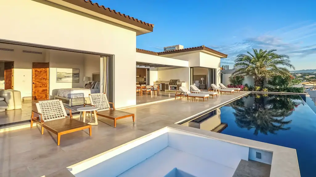 Ocean view luxury villa in Quivira Cabo San Lucas with pool and
terrace