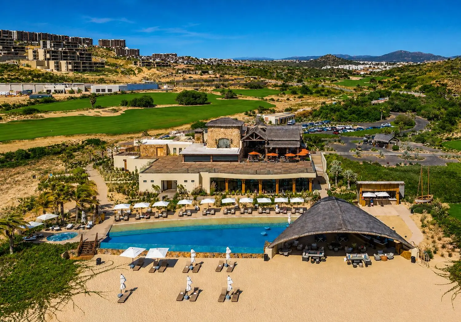 Modern Homes in Quivira Los Cabos with golf course views and outdoor living spaces